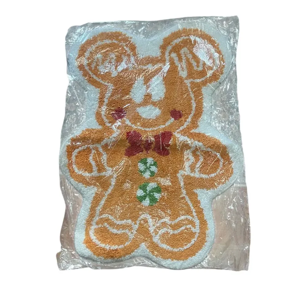 Gingerbread Mickey Bath Mat